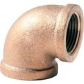 Merit Brass 2 In. Lead Free Brass 90 Degree Elbow - FNPT - 125 PSI - Import XNL101-32